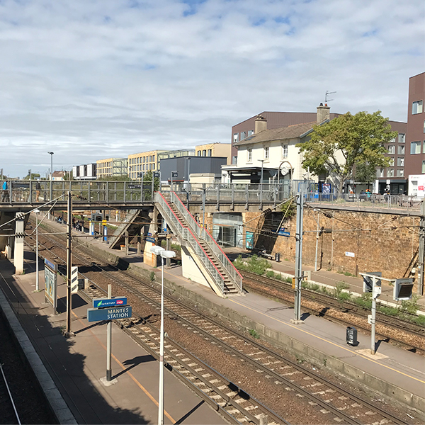 Gare de Mantes Station avant travaux